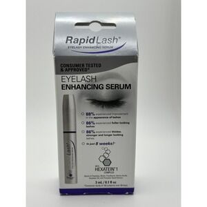 RapidLash Eyelash Enhancing Serum 3ml 0.1fl oz Hexatein 1 Complex New Exp 09/28
